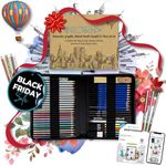 Drawing Pencils Art Supplies – 55pc Colored Pencils For Kids, Teens, And Adults Includes Charcoal Pencils, Graphite Pencils, Sketch Pencils Digital Ebook Library Of Drawing Tutorials And Sketch book