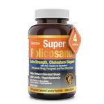 Herba Policosanol 40mg with Plant Sterols and Fenugreek - 120 Vegetable Capsules | Cholesterol Supplement to Lowering and Supporting Healthy Cholesterol Levels and Heart Health | Extra Strength | Made in Canada