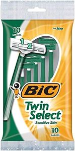 Bic Twin Select Mens Razors, 10 Count (Pack of 5)