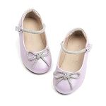 Tegeek Toddler Girl Shoes Ballet Fl