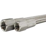 BVV 1/4" 37 Degree Female JIC Stainless Steel Hose-60-inch