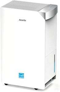 4500 Sq.Ft Energy Star 2025 Dehumidifier,AEOCKY Max 74 Pint/D(Standard 52Pint/D) Smart Compressor Dehumidifier with Drain Hose, Intelligent Humidistat,for Basement,Bedroom,Home,Bathroom