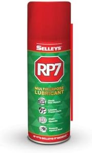 Selleys RP7 (420 Ml, Clear) Multipurpose Lubricant,Cleaner for Chimney,Rust Remover, Auto Maintenance,Loosens Stuck Parts, Removes Stain & Sticky Residue, Descaling & Cleaning Agent