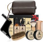 Beard Kit Gifts for Men, 9 Pcs Bear