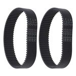 OTOTEC 2pcs Rubber Timing Belts HTD 225-3M-17 75-Teeth Closed-Loop Toothed Drive Belt Compatible With BOSCH PBS75A-GBS75A-GBS75AE SILVERCREST PARKSIDE PEBS 900