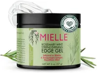 Mielle Organics Rosemary Mint Strengthening Edge Gel, Biotin & Essential Oil Hair Styling Treatment, 2 Ounces