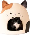 Squishmallows Original 16-Inch Cam The Cat Pet Cave - Ultrasoft Official Jazwares Pet Bed for Dogs and Cats