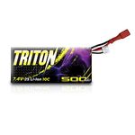 LAEGENDARY 1:20 Scale RC Cars Replacement Parts for TRITON Truck: 500 mAh 7.4V 2S Li-Ion Rechargeable Battery – Part Number TR-DJ02