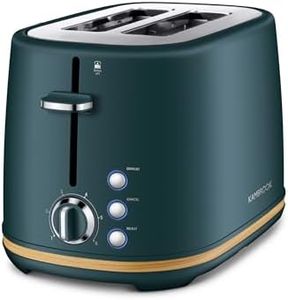 Kambrook,Scandi Chic 2 Slice Toaster, Atlantic Blue, KTA290ABL2IAN1