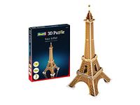 Revell 3D Puzzle 00111 Eiffel Tower 20 Pieces, Highly Detailed, 34cm in height, Fun & Easy To Build