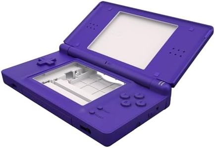 eXtremeRate Purple Replacement Full Housing Shell for Nintendo DS Lite, Custom Handheld Console Case Cover with Buttons, Screen Lens for Nintendo DS Lite NDSL - Console NOT Included