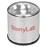 StonyLab Dewar Flask, Hemispherical Borosilicate Glass Dewar Flask with Aluminum Base, 90mm Interior Depth and 94mm Interior Diameter for Laboratory - 250ml