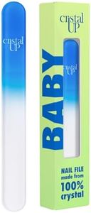 Crystal Baby Nail File 2 in, Gentle and Safe for Delicate Glass Nails File, Hygienic and Durable, Perfect for Newborns and Infants, Ideal for Stress Free Nail Trimming