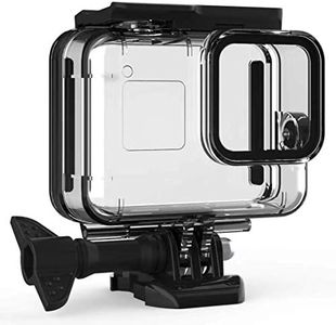 F1TP Waterproof Case Accessories for Go Pro Hero 8 Black Action Camera, 60M Waterproof Underwater Protective Shell，Accessories with Bracket, with Quick Release Mount and Thumbscrew