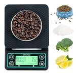 Coffee Gator Coffee Scale – Digital, Multifunctional, Weighing Scales w/Timer & Large LCD Display for Espresso, Food and Kitchen Use