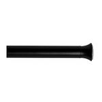 Umbra 244925-038 Chroma Curtain Rod, Black, 137-229cm