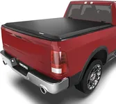 OEDRO Soft Roll Up Truck Bed Tonneau Cover Compatible with 2019 2020 2021 2022 2023 2024 Dodge Ram 1500 New Body Style 5.6 ft Bed Without Rambox