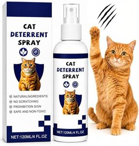 Gnaye Cat Deterrent Spray, Natural No Scratch Spray for Cats, Anti-Urine Marking, Cat Deterrent Indoor and Outdoor, Keeps Cats Away from Plants & Sofas, 4 FL.OZ
