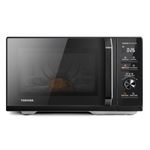 TOSHIBA 26Liter 6-in-1 Air Fry Microwave Combo With Origin Inverter, Chef Defrost, Convection, Combi, Grill, 10 Power Levels, 10 Auto Menus, 900W Microwave,1000W Grill, Black, MW3-AC26SFI(BK)