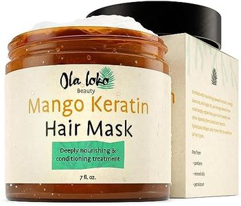 Mango Keratin Hair Treatment - Hair Masks for Dry Damaged Hair, Natural Keratin Hair Mask, Deep Hair Repair Treatment for Scalp & Hair, Best Keratin Treatment for Smoother and Stronger Hair