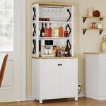 YITAHOME Wine Bar Cabinet, 67" Farm