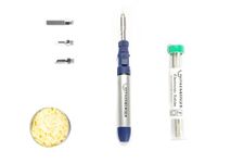 Rothenberger Butane Soldering Iron | Multi-Purpose Kit | 4 Tip Cordless Torch | Premium Grade