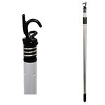 BlindsAvenue Multi-Purpose Telescopic Aluminum Extension Poles. (3.5ft-9ft)