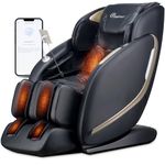 EASPEARL R8089 Pro 2026 4D Massage Chair,SL-Track Zero Gravity Massage Chair with Full Body Heat,LCD Screen,Electric Footrest,Airbags,Bluetooth,APP Control,Shiatsu Massage,Stretch