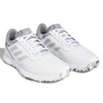 adidas Golf Mens S2G SL 23 Golf Shoes - Cloud White/Grey - UK 8