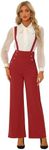 Allegra K Casual Office Overall for