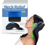 Cervipedic Neck-Relief M2 Neck Support - Neck and Shoulder Relaxer - Clinically Proven to Reduce Neck Tension & Muscle spasms - Cervical Neck Traction - Chiropractic Neck Pillow by Cervipedic