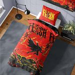 The Flash Movie Duvet Cover - DC Multiverse Design Batman - Official Reversible Bedding Set - Single Duvet Cover and Pillowcase Set