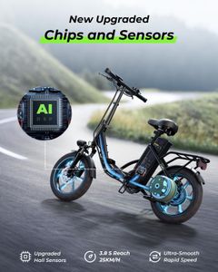 Finbike U4 16-Inch Folding Electric Bike – Compact E-Bike