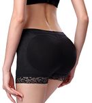 Panegy Women's Fake Butt Lifter Panties Lace Shapewear Hip Enhancer Padded Boyshorts Control Briefs Underwear