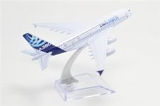 eS³kube Diecast Metal Aeroplane Scale Model, Size -16 cm -1pc - for Display ONLY (Airbus 380)