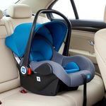 Mee Mee 4-in-1 Infant/Baby Car Seat & Carry Cot with Canopy, Convertible to Car seat, Rocking Chair, Carry Cot & Feeding Chair, 0 to 15 Months | Weight Capacity Upto 13 Kg (Acid Blue)