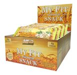 F&S Raw Oat Flapjack Protein Bar | Healthy Vegan Energy Snack | Omega 3-6-9, Vitamin B, Electrolytes | Running, Gym, Cycling, Hiking | 100g, Pack of 12 | Pistachio