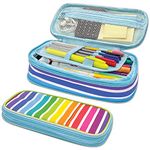 Colorful Stripes Pencil Case