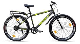 Vector 91 KTM Cycle Boston in 27.5" Wheel Size with Dual Wall Alloy Rims with Heavy Carrier for 13+ Age Group (Gray Yellow)