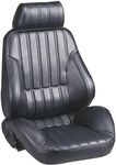 Scat 80-1000-51R Rally Recliner Right Black Vinyl