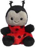 Aurora® Adorable Palm Pals™ Lil Spots Ladybug™ Stuffed Animal - Pocket-Sized Play - Collectable Fun - Red 5 Inches