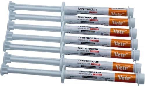 equine prime Ivermectin for Horses & Sheep 1.87% Concentration, 6cc, 7 Pack