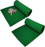 PINVNBY Reptile Carpet Lizards Bedding Pet Cage Mat Supplies Geckos Terrarium Substrate Liner With Fiber for Chamelon Bearded Dragon Turtles Iguana Snakes 2PCS