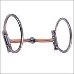 HILASON STAINLESS STEEL COPPER MOUTH TACK HORSE WESTERN SNAFFLE BIT