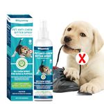 Woyamay Bitter Apple Dog Spray, 200ml Anti Chew Spray for Dogs, Bitter Apple Spray for Dogs Stop Chewing Licking of Furniture, Shoes, Bandages, Dog Training & Behavior Aids Spray, Indoor & Outdoor Use