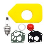 VOANZO Carburetor Seal Gasket Air Filter Spark Plug Replacement Kit compatible with Briggs & Stratton 272372 281028 495770 795083