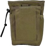 wedigout Camo Finds Pouch Metal Detector Accessory Portable Treasure Holder Waist Bag (Khaki)