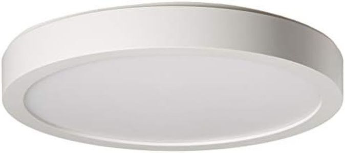 Bulbrite 773152 Led20Dl/9/927/Whrd/J/D Flush Mount 20W Led 9" Round Dimmable Ja8 2700K 120V, White
