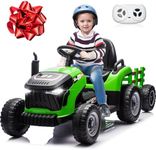 JOYRACER 24V Ride on Tractor with R