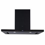 Elica iSMART 5 STAR Performance 90 cm Deep Silent Kitchen Chimney comes with Inverter Technology and 15 Years Warranty (iSMART SPOT H4 EDS LTW 90 NERO)